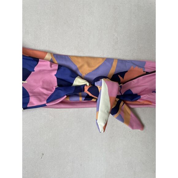 Ris-K  Bikini Top Bandeau Swell Multicolor Swimwear - Picture 3 of 7